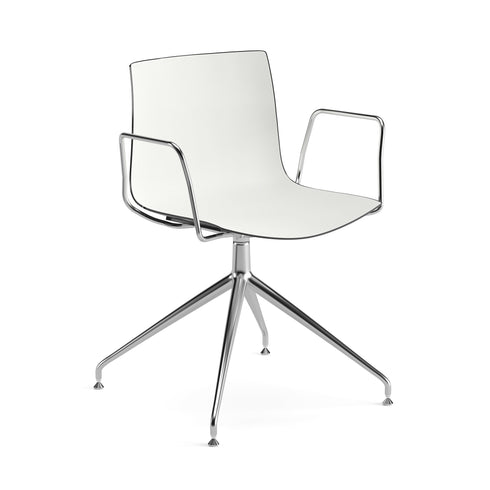 Catifa 46 Armchair Bicolor Swivel Star Base